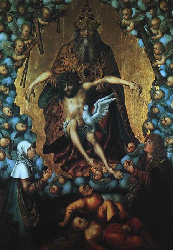Lucas Cranach the Elder The Trinity China oil painting art